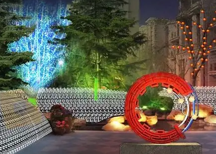 南充市政亮化好色先生TV下载安装制作施工安装