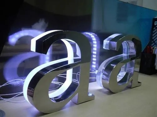 树脂发光字、亚克力吸塑字与LED发光字的特点?