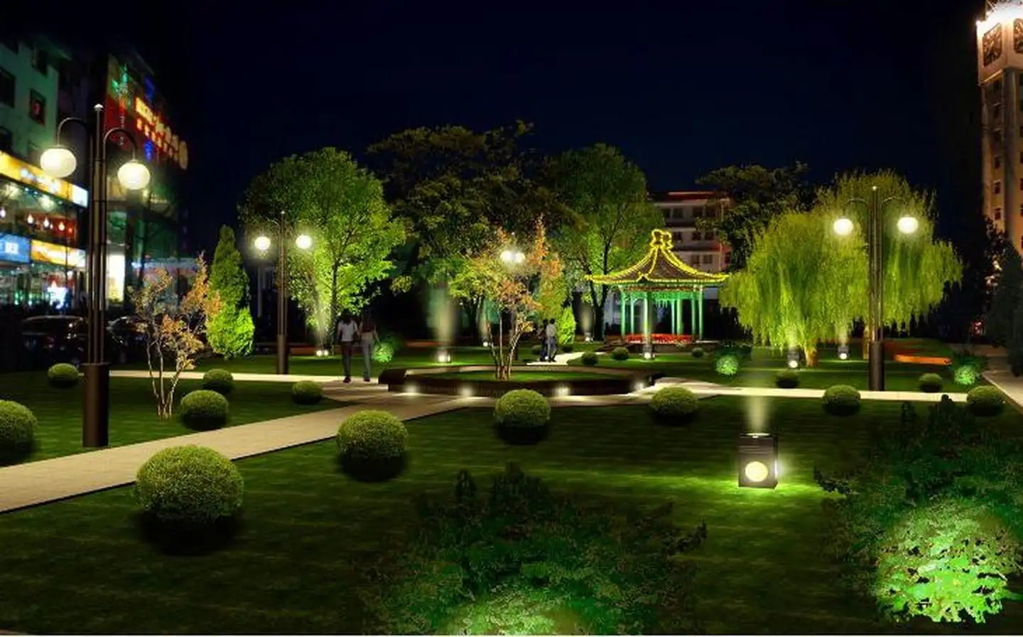 成都照明亮化好色先生TV下载安装制作安装